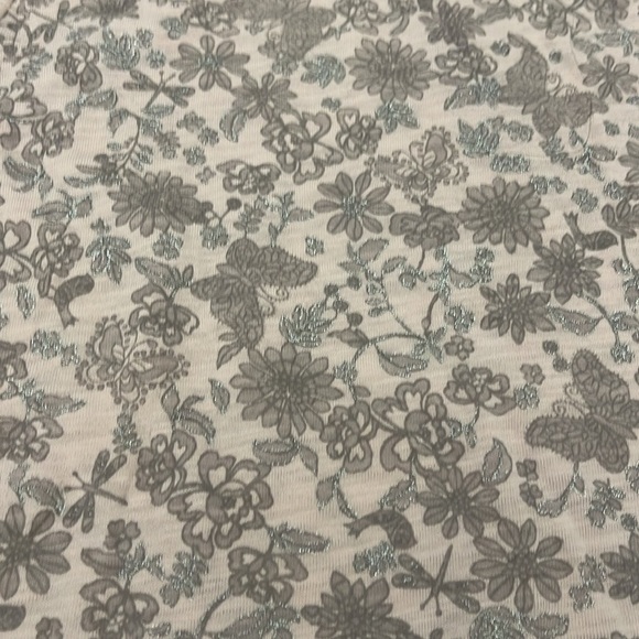 KIM ROGERS  pink floral t-shirt size small - Picture 2 of 7